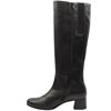 GABOR 75689 KNEE HIGH BOOT - BLACK LEATHER