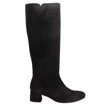 GABOR 75689 KNEE HIGH BOOT - BLACK SUEDE