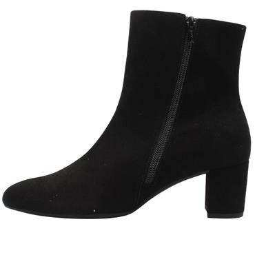 GABOR 75701 BOOT - BLACK SUEDE