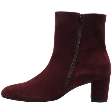 GABOR 75701 BOOT - BURGUNDY SUEDE