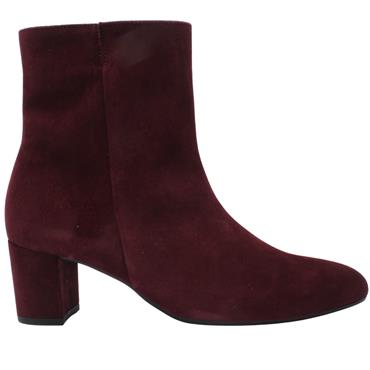 GABOR 75701 BOOT - BURGUNDY SUEDE