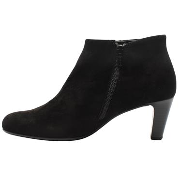 GABOR 75850 BOOT - BLACK SUEDE