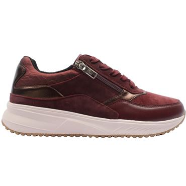 WALDAUFER 765001 SHOE - BURGUNDY