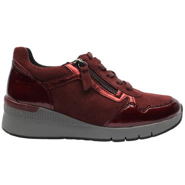 GABOR 76508 SHOE - BURGUNDY