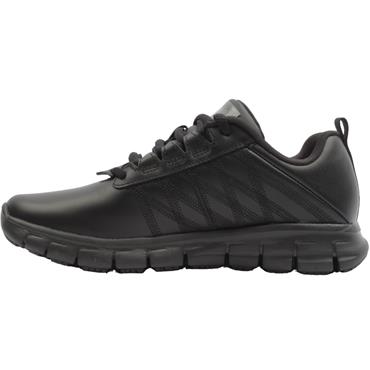 SKECHERS 76576EC SAFETY SHOE - BLACK BLACK
