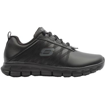 SKECHERS 76576EC SAFETY SHOE - BLACK BLACK