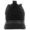 SKECHERS 77125EC SLIP RESISTANT SHOE - BLACK BLACK