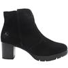 RIEKER 77665 BOOT - BLACK SUEDE
