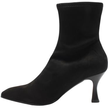 MISS ELASTIC 78042 BOOT - BLACK SUEDE