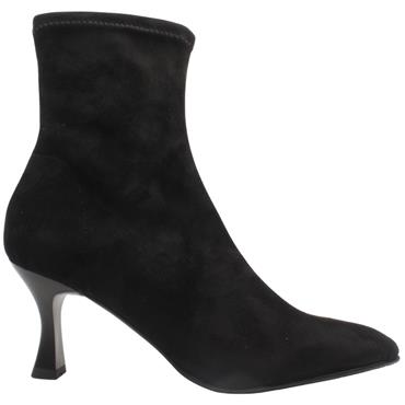 MISS ELASTIC 78042 BOOT - BLACK SUEDE