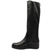 GABOR 800503 KNEE HIGH BOOT - BLACK LEATHER