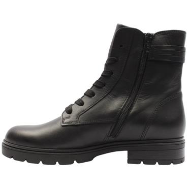GABOR 800702 BOOT - BLACK LEATHER