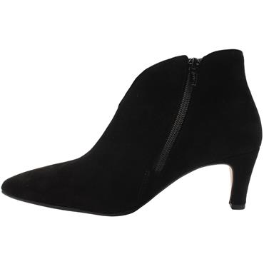 GABOR 801701 ANKLE BOOT - BLACK SUEDE