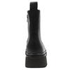 GABOR 802101 GUSSET BOOT - BLACK LEATHER