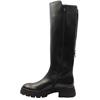 GABOR 802102 KNEE HIGH BOOT - BLACK LEATHER