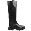 GABOR 802102 KNEE HIGH BOOT - BLACK LEATHER