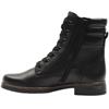 GABOR 802302 LACED BOOT - BLACK LEATHER