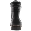 GABOR 802302 LACED BOOT - BLACK LEATHER