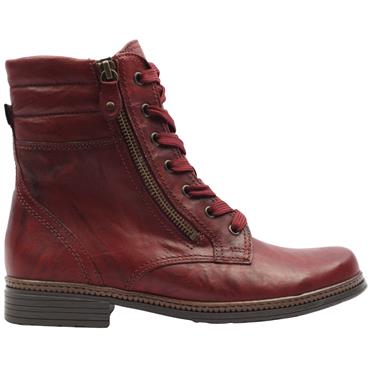 GABOR 802302 LACED BOOT - RED