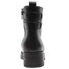 GABOR 802702 LACED BOOT - BLACK LEATHER