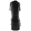 GABOR 802703 LACED BOOT - BLACK SILVER
