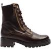 GABOR 802703 LACED BOOT - DARK TAN