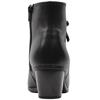 GABOR 802901 ANKLE BOOT - BLACK LEATHER