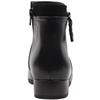 GABOR 803102 LOW HEEL BOOT - BLACK LEATHER