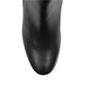 GABOR 803301 HEELED ANKLE BOOT - BLACK LEATHER
