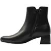 GABOR 803601 ANKLE BOOT - BLACK LEATHER