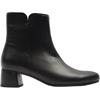 GABOR 803601 ANKLE BOOT - BLACK LEATHER