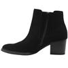 GABOR 804103 ANKLE BOOT - BLACK SUEDE