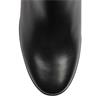 GABOR 804501 WEDGE ANKLE BOOT - BLACK LEATHER