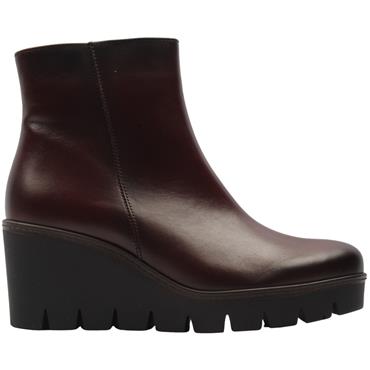 GABOR 804501 WEDGE ANKLE BOOT - TAN