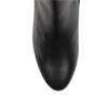 GABOR 805301 ANKLE BOOT - BLACK LEATHER