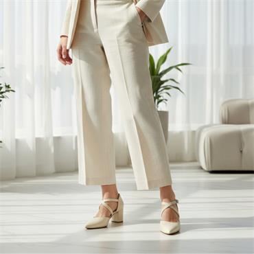 GABOR 81343 DRESS STRAP SHOE - ICE WHITE