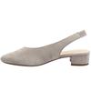 GABOR 81520 SLING BACK POMP - Beige Suede