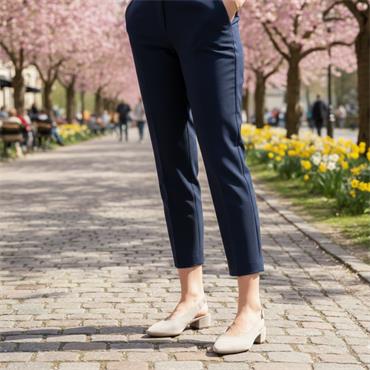 GABOR 81520 SLING BACK POMP - Beige Suede