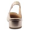 GABOR 81526 SLING BACK LOW HEEL - GOLD MULTI
