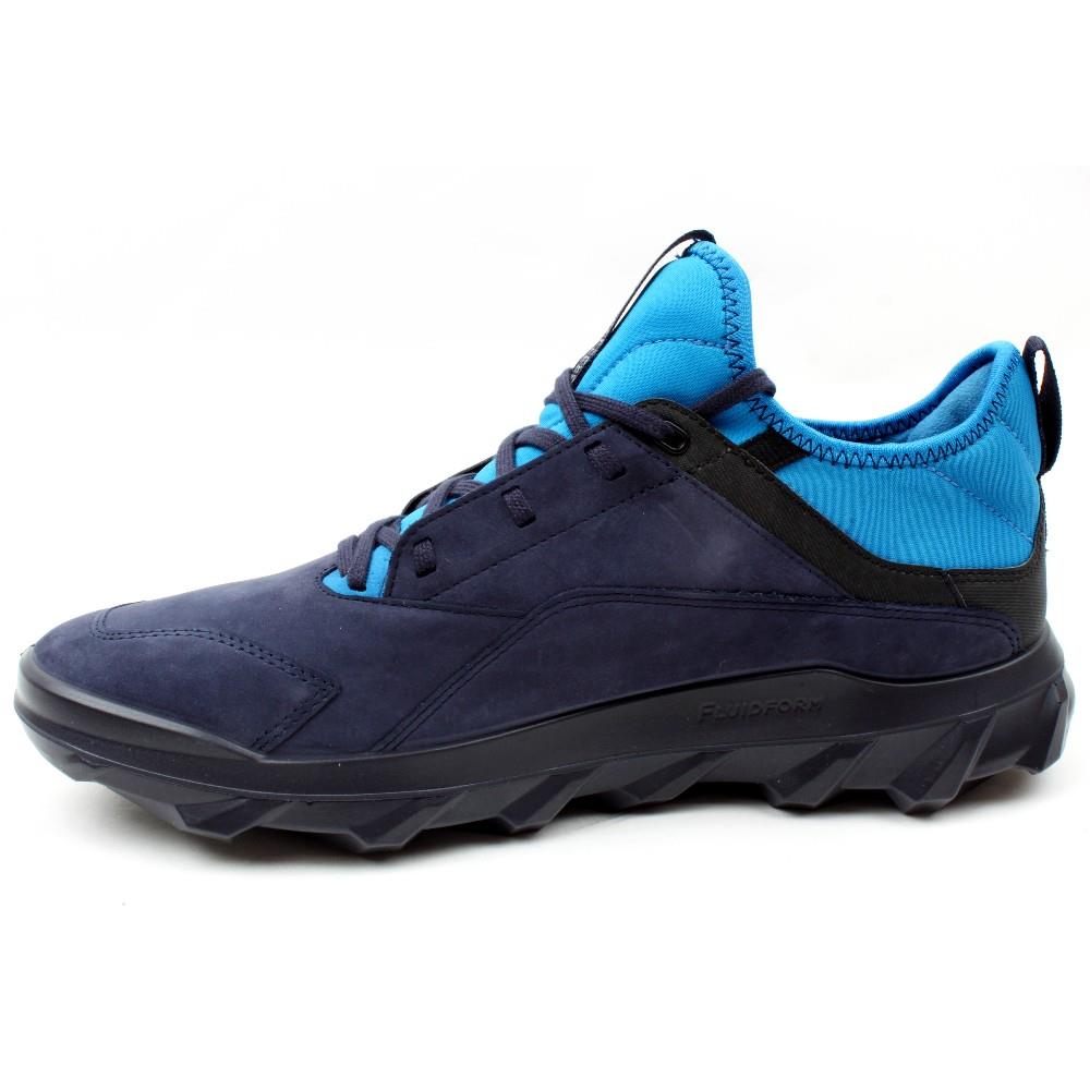 ecco navy blue shoes