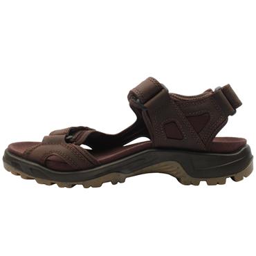 ECCO 822184 VELCRO SANDAL - BROWN