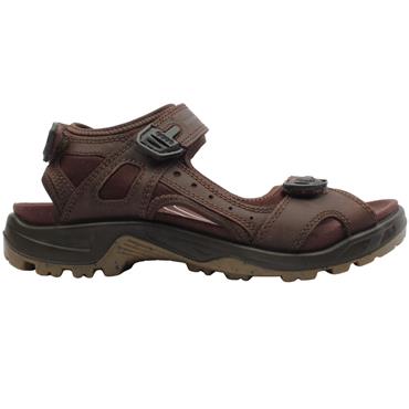 ECCO 822184 VELCRO SANDAL - BROWN