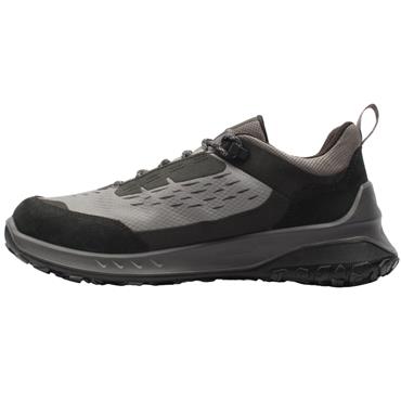 ECCO 824364 ULT TRN SHOE - BLACK/GREY