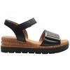 GABOR 82700 SANDAL - BLACK GOLD