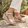 GABOR 82712 WEDGE SANDAL - LTGOLD