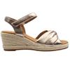 GABOR 82712 WEDGE SANDAL - LTGOLD