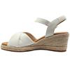 GABOR 82712 WEDGE SANDAL - WHITE