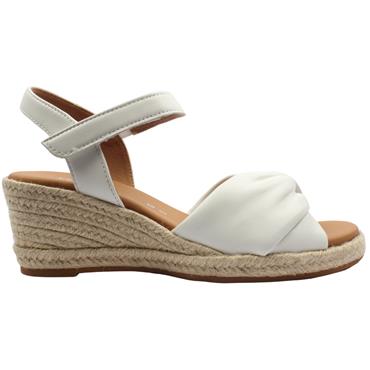 GABOR 82712 WEDGE SANDAL - WHITE