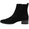 PAUL GREEN 8271 ANKLE BOOT - BLACK SUEDE