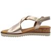 GABOR 82751 FLAT SANDAL - LTGOLD